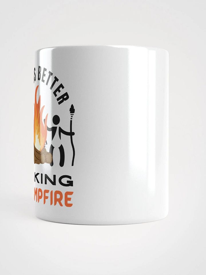 Life Is Better Making A Campfire Mug ( Side -Bright- ) product image (2)