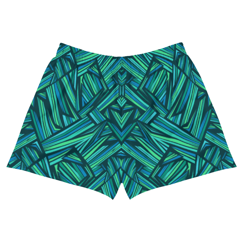 Aqua Angles | Unisex Athletic Shorts product image (7)