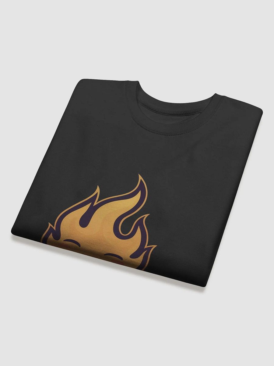 Blazing Smile Cartoon Flame Sweatshirt product image (4)