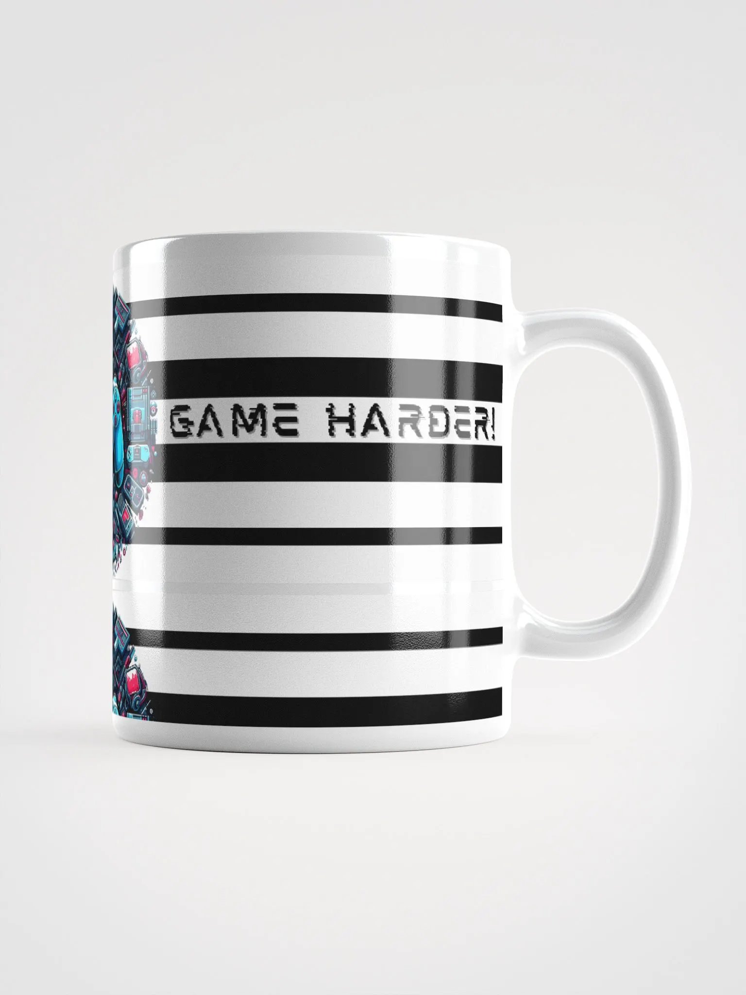 Play harder, Game harder -Gaming edition Coffee Mug product image (2)