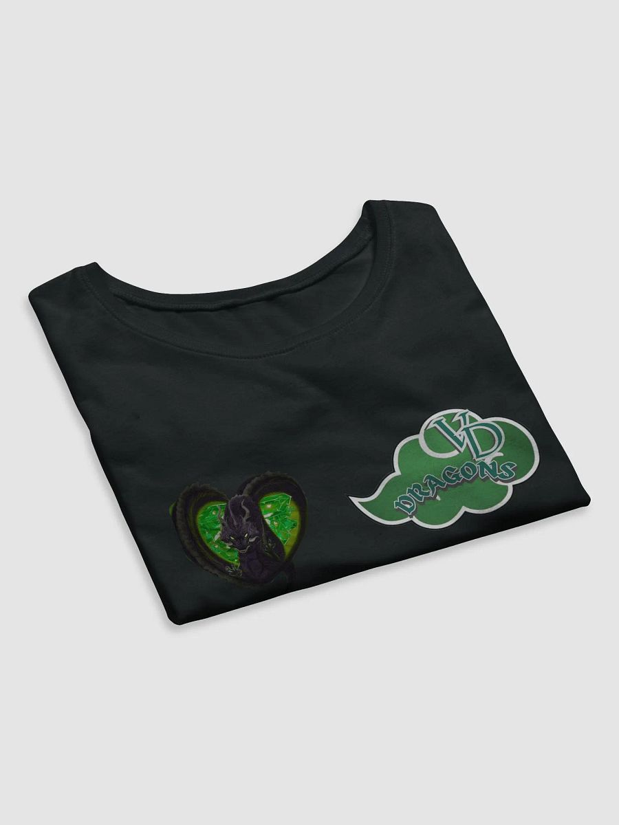 THE GREEN RAIN CLOUD HEARTED crop top product image (19)