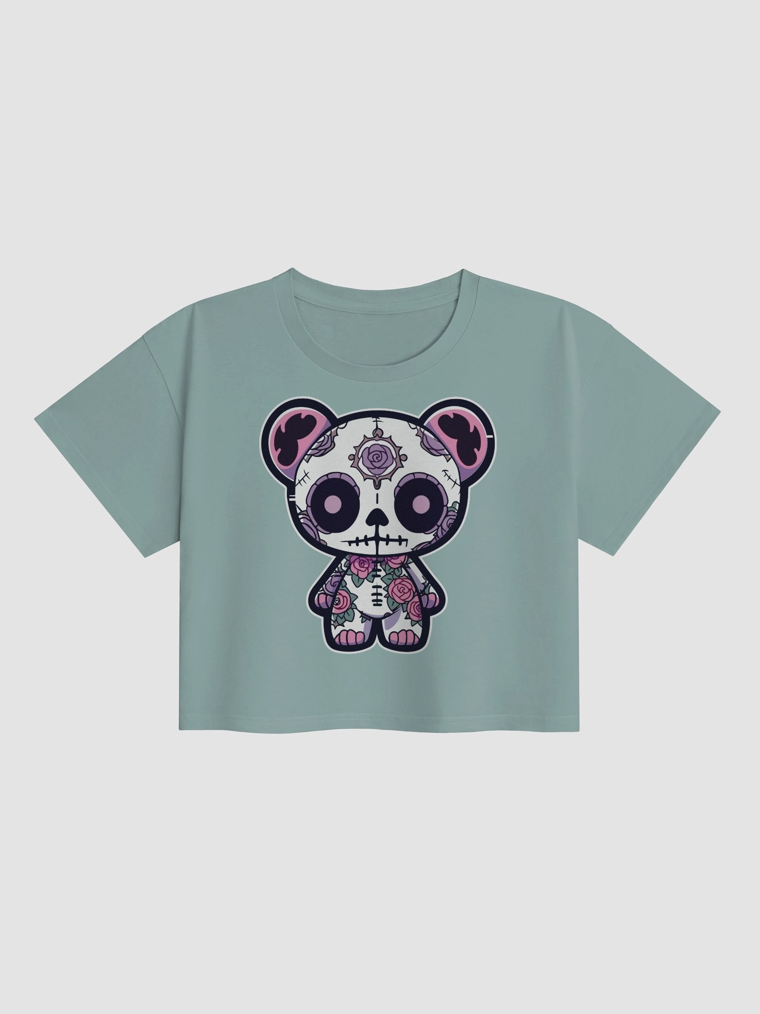 Day of the Halloween Bear Crop Top product image (5)