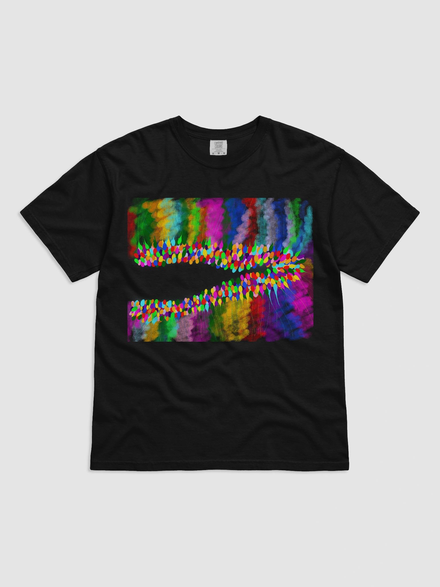 Hippocampus Brainbow T-shirt product image (6)
