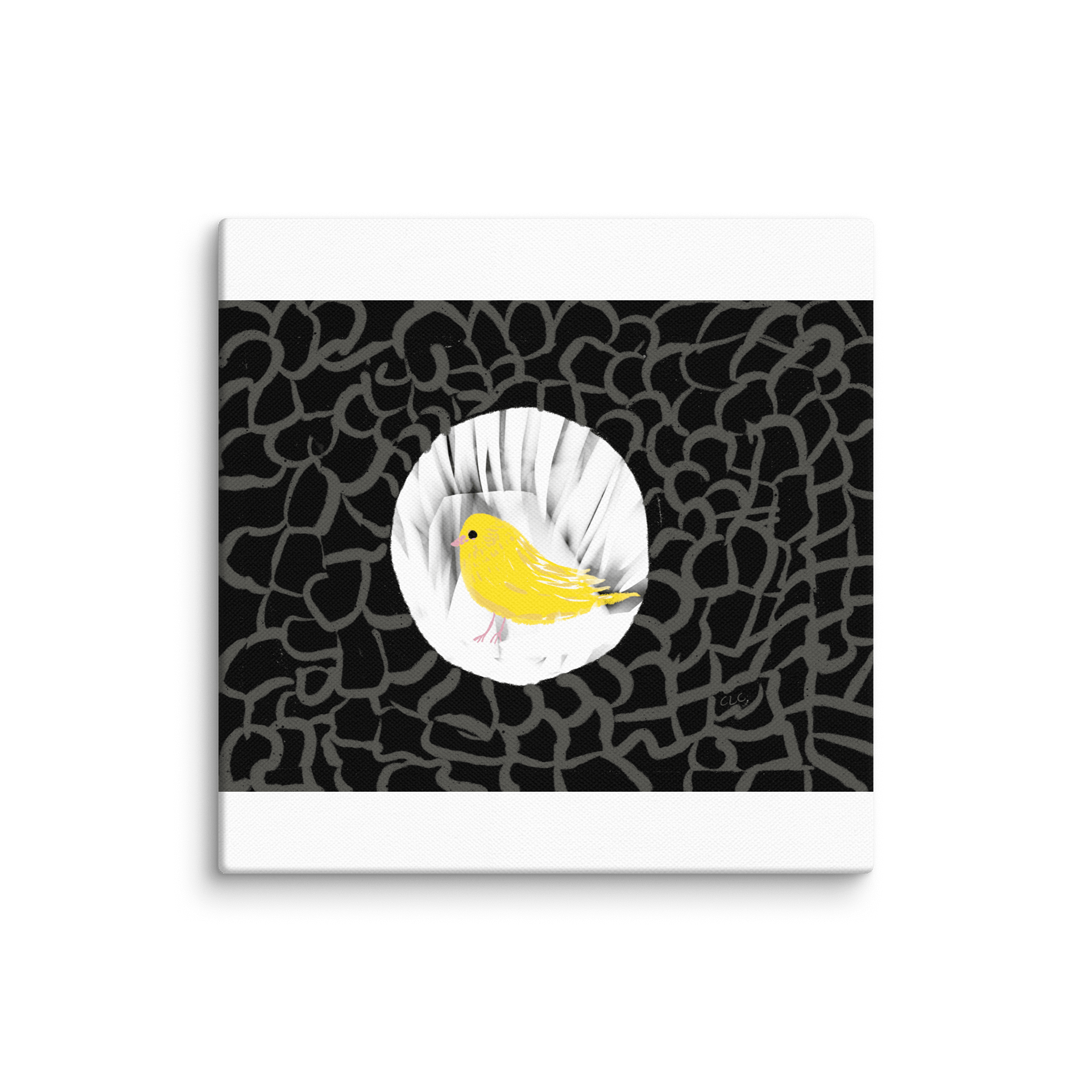 Canary In The Coalmine canvas print product image (1)
