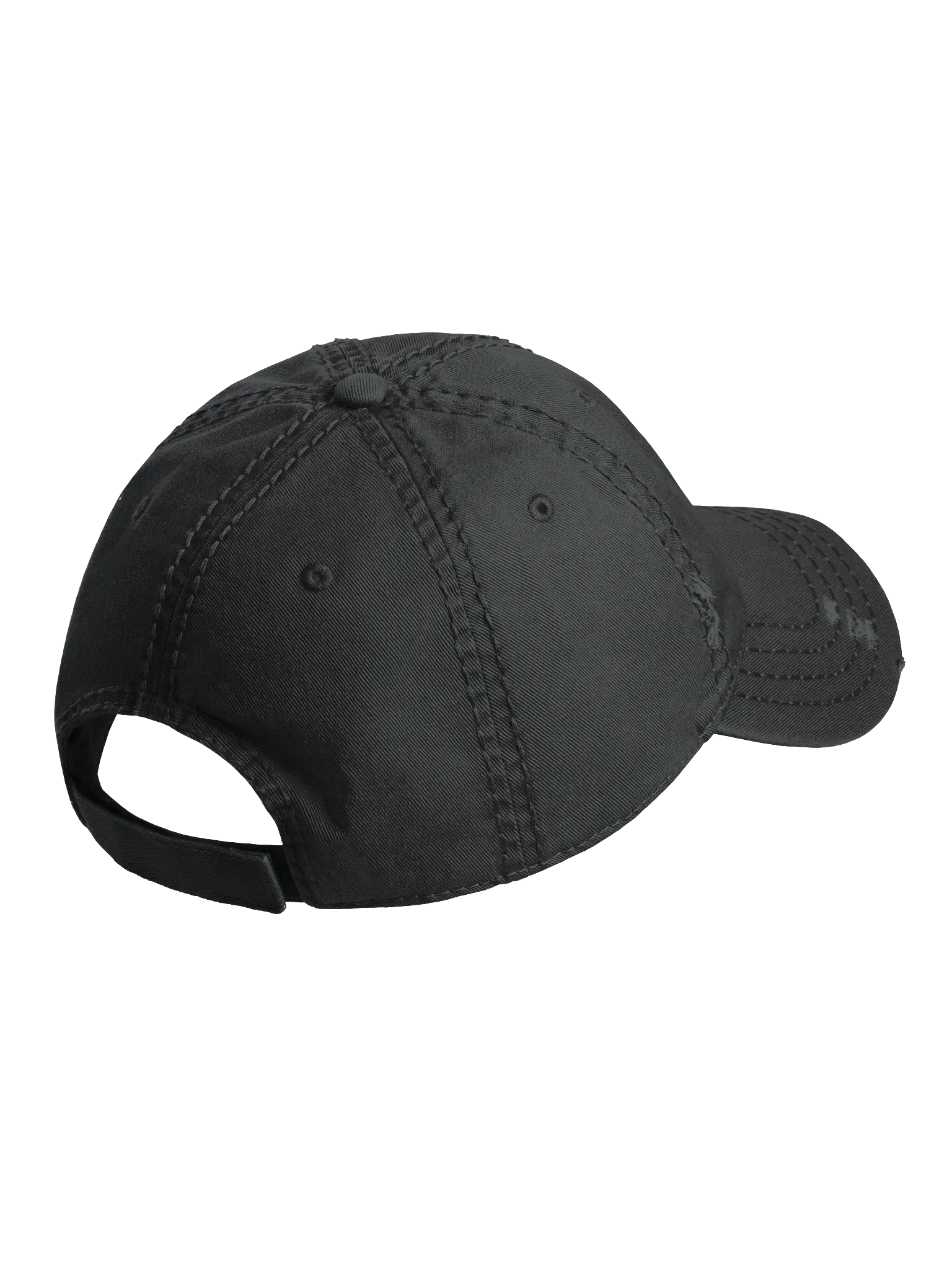 Skull Symbol Distressed Dad Hat product image (3)