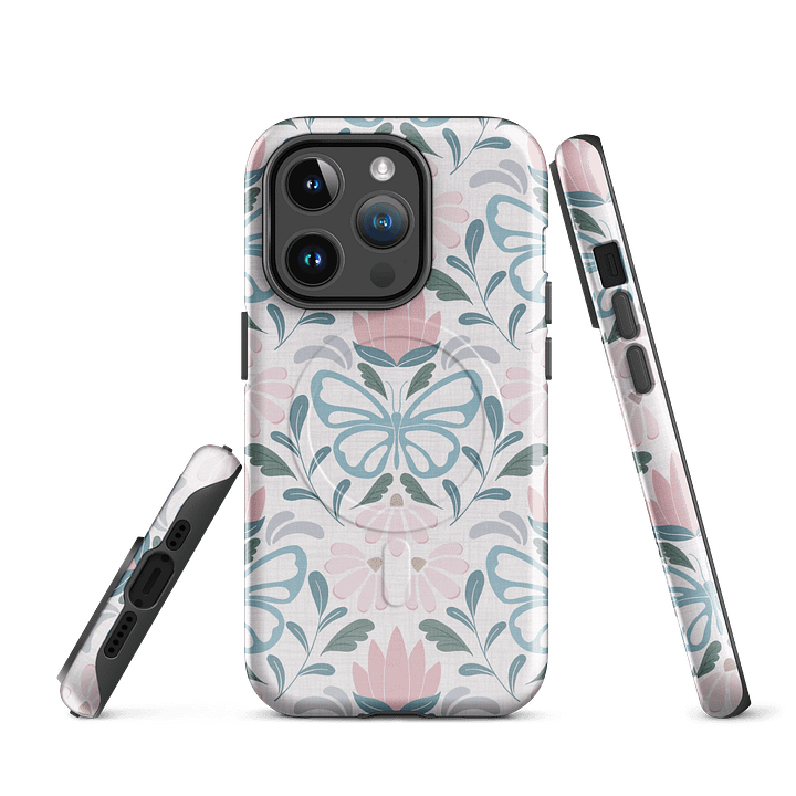 Butterfly Blooms MagSafe Tough Case for iPhone product image (1)