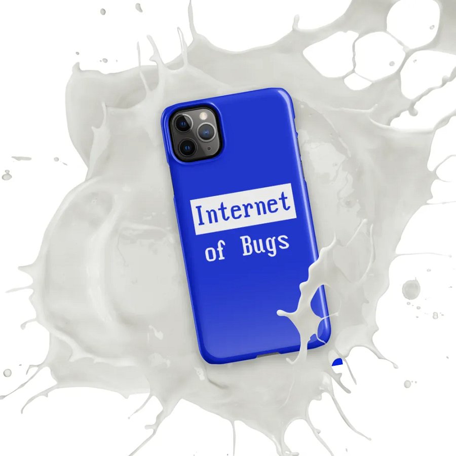Internet Of Bugs iPhone case product image (50)