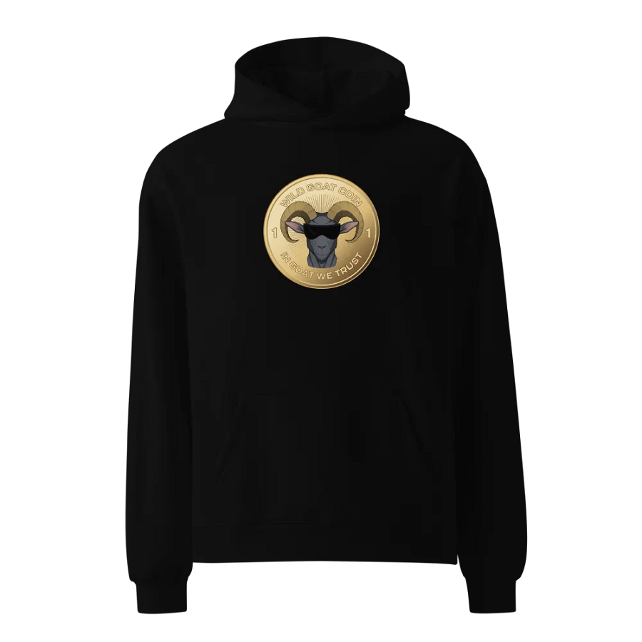 Bold Coin Hoodie [Black] product image (1)