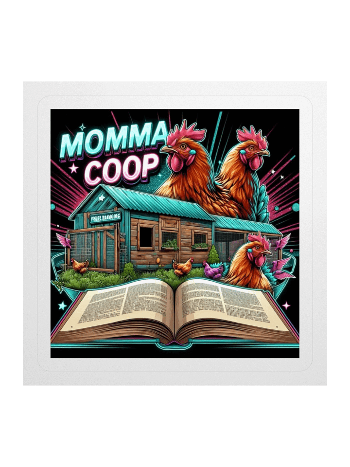 Momma Coop Chicken House with bible product image (2)