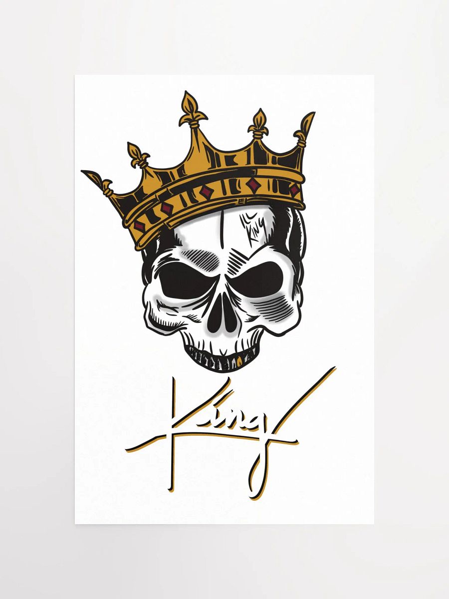 King Poster (White) product image (4)