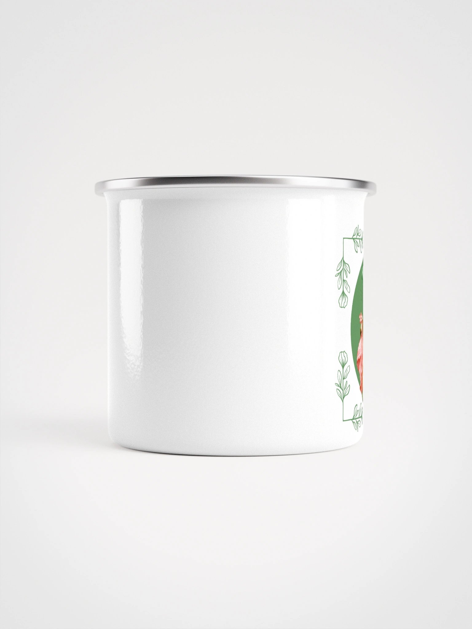 Whimsical Rabbit Adventure Enamel Mug product image (2)