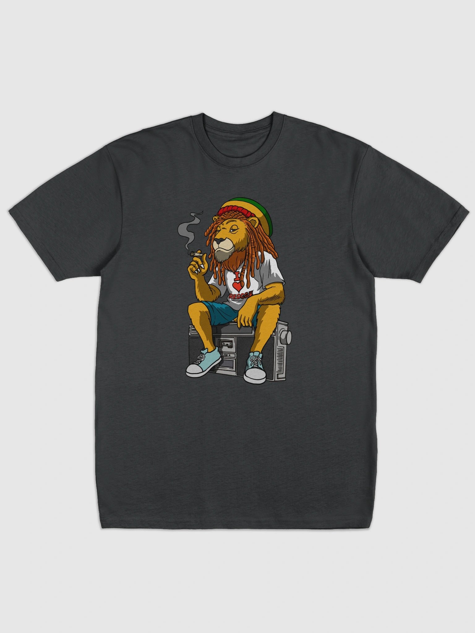 Reggae Lion Men's Premium Tee product image (3)