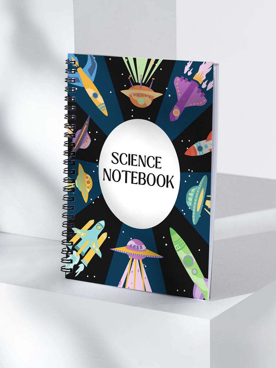 Galactic Explorer Spiral Notebook product image (4)