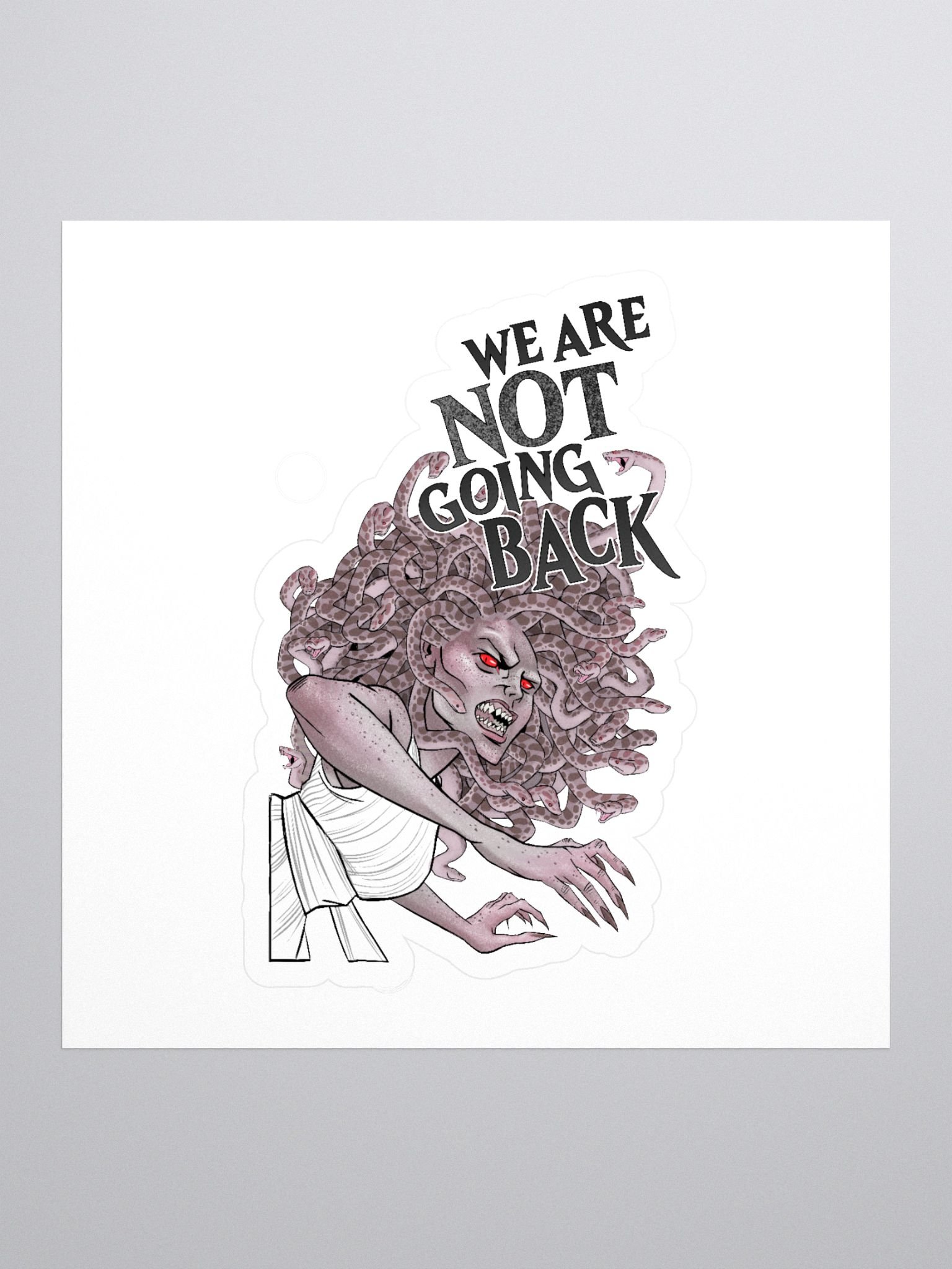 Gorgon - Not Going sticker product image (1)
