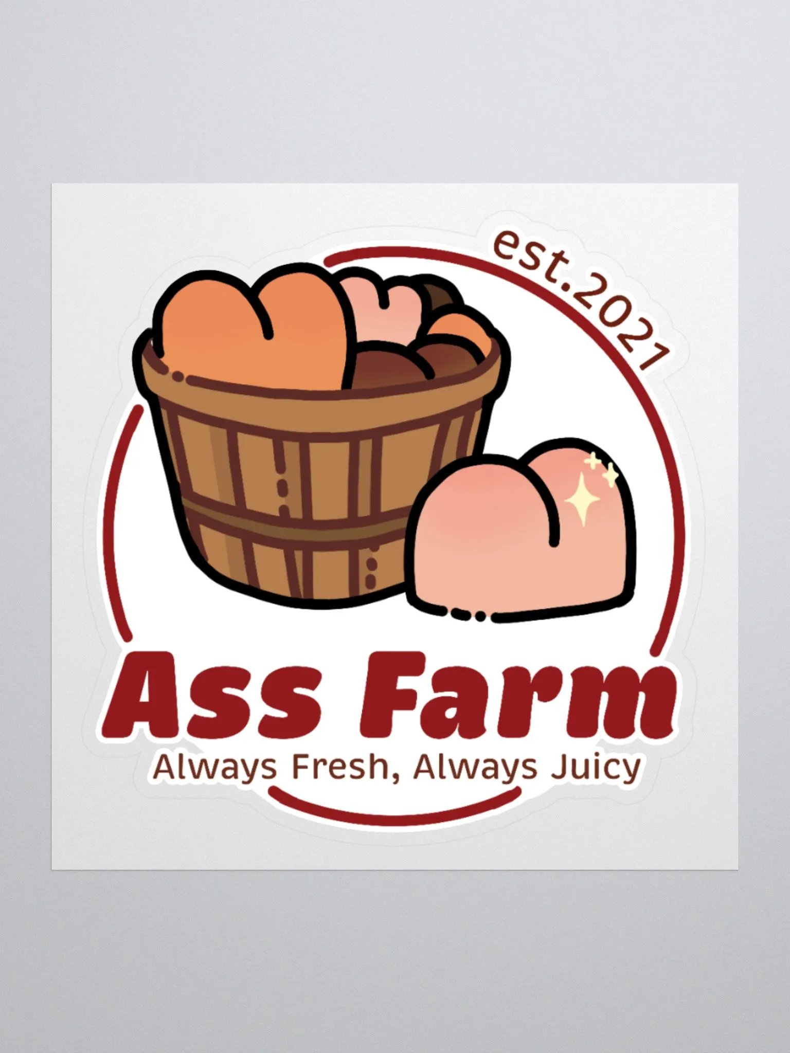 Fresh and Juicy Sticker product image (1)