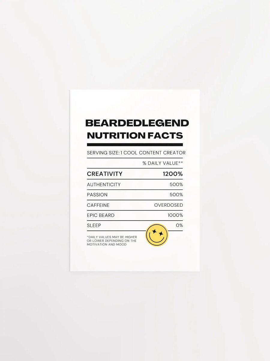Nutrition Poster product image (1)