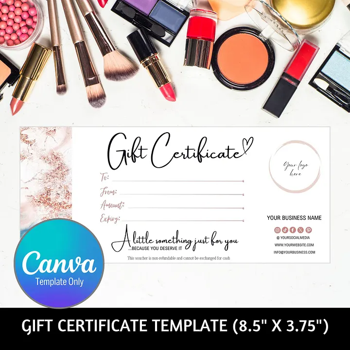 Roseanne - Gift Certificate Template product image (1)