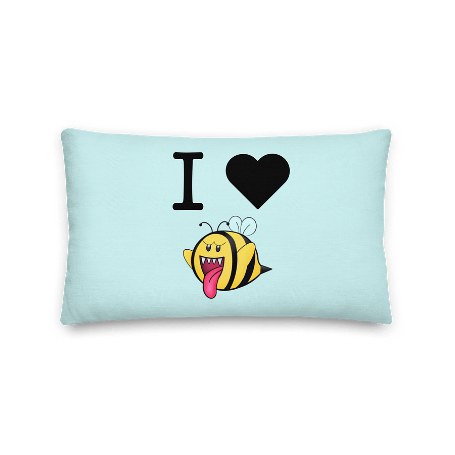 I Love Boo-Bees Throw Pillow product image (2)