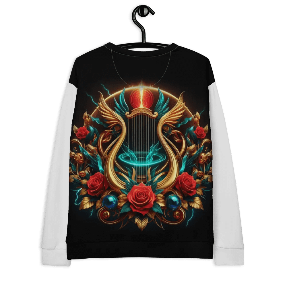 Mystical Golden Harp - Unisex Sweatshirt #20 product image (12)