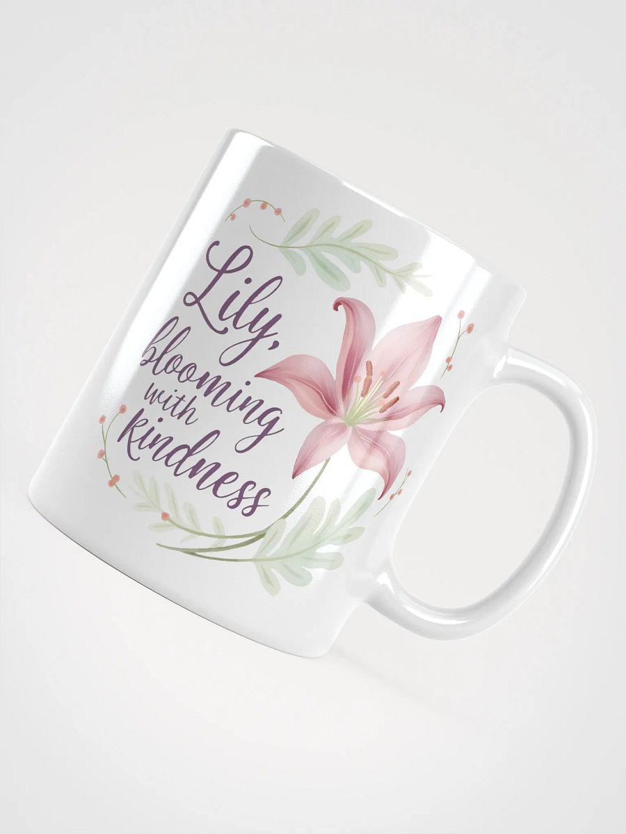 Lily Mug - Blooming with Kindness | Personalized Gift for Every Occasion product image (4)