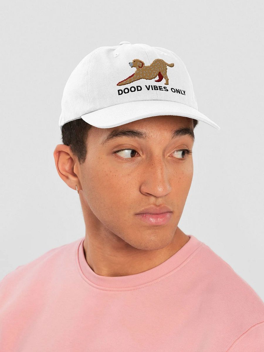 Dood Vibes Only Classic Dad Hat(Embroidered) of a Golden Doodle product image (35)