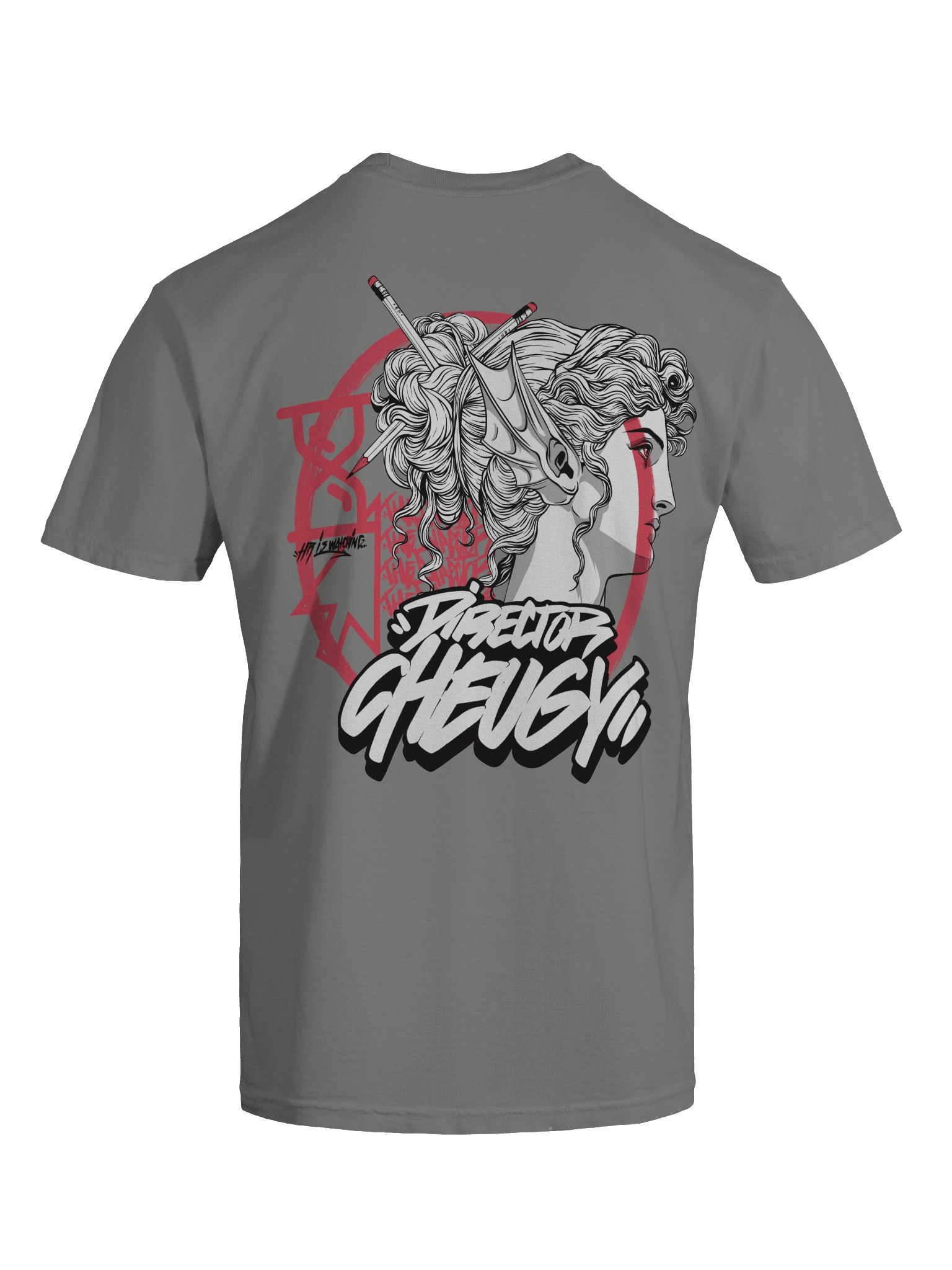 Bustin Tee (Back Graphic - White) product image (9)