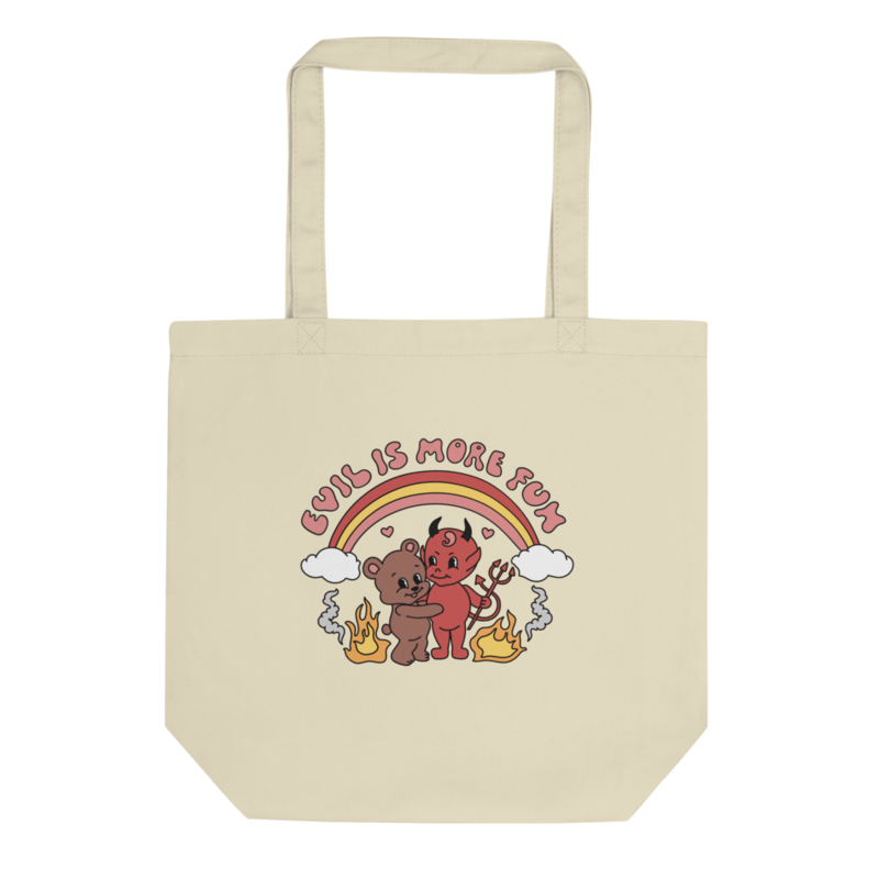 Evil Is More Fun Eco Tote Bag product image (1)