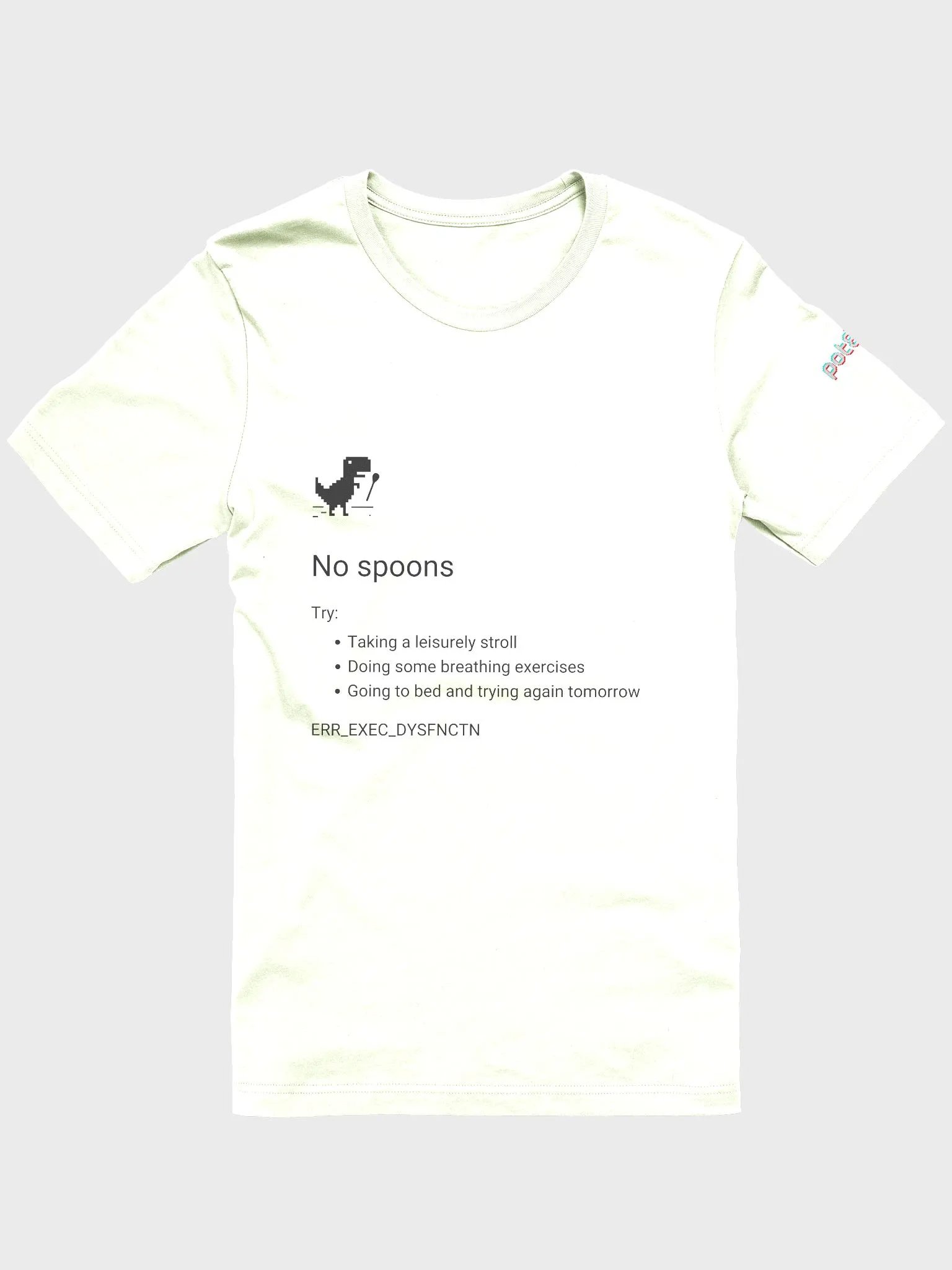 NO SPOONS supersoft tee product image (5)