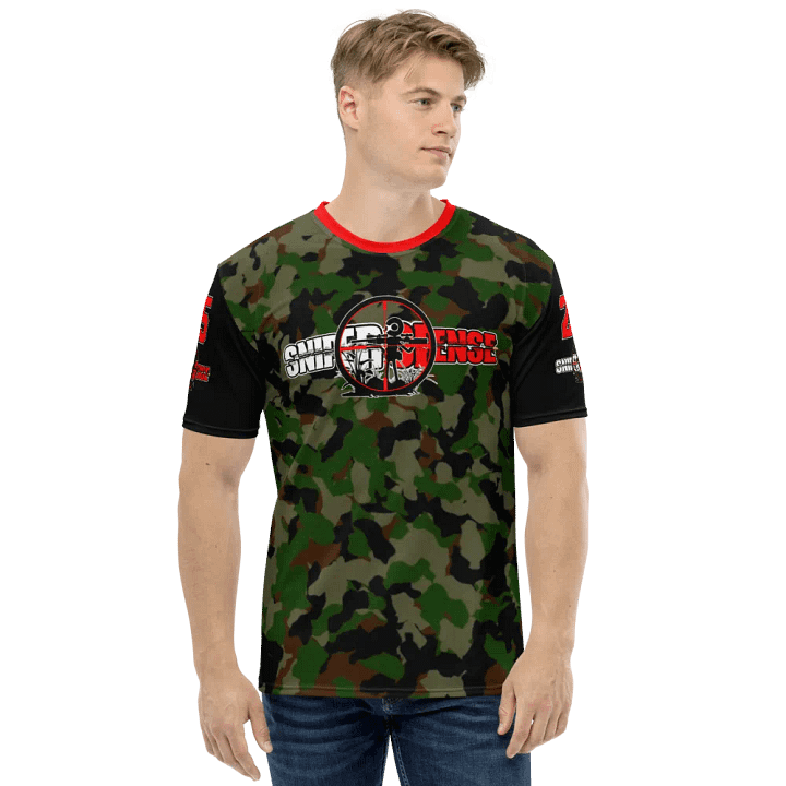 Copy of Sniper Offense Black Camo T Shirt product image (1)