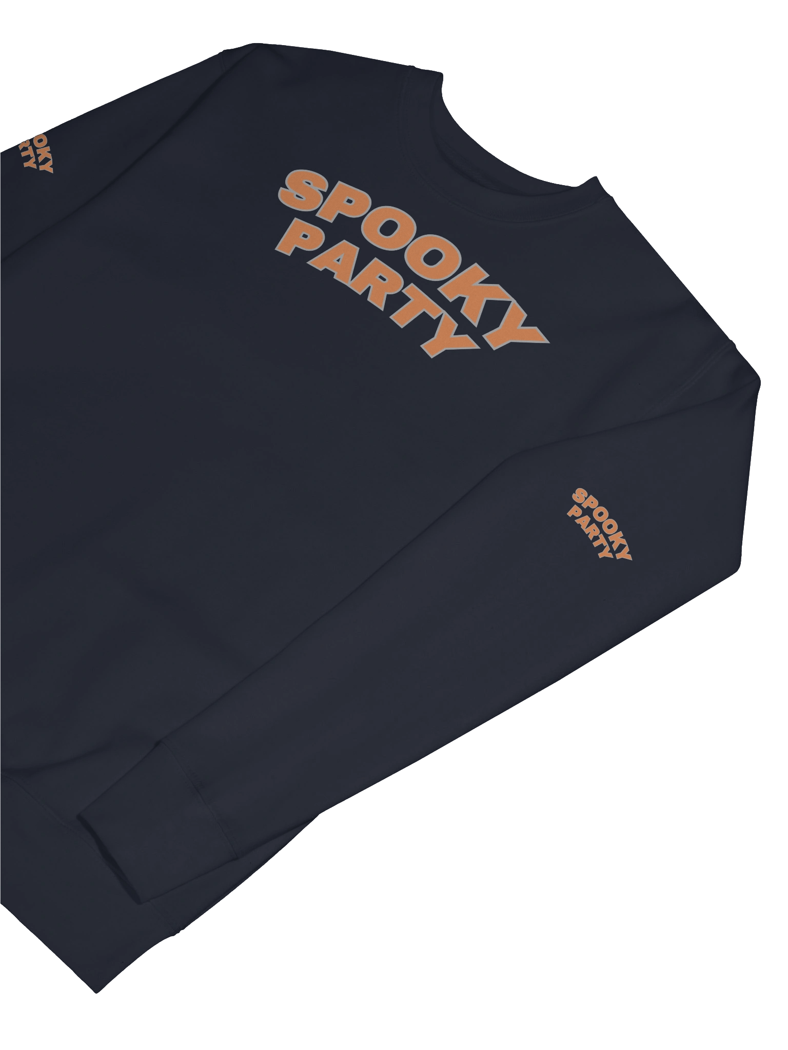 “Spooky Party Typography Sweatshirt – Halloween Fun” product image (39)