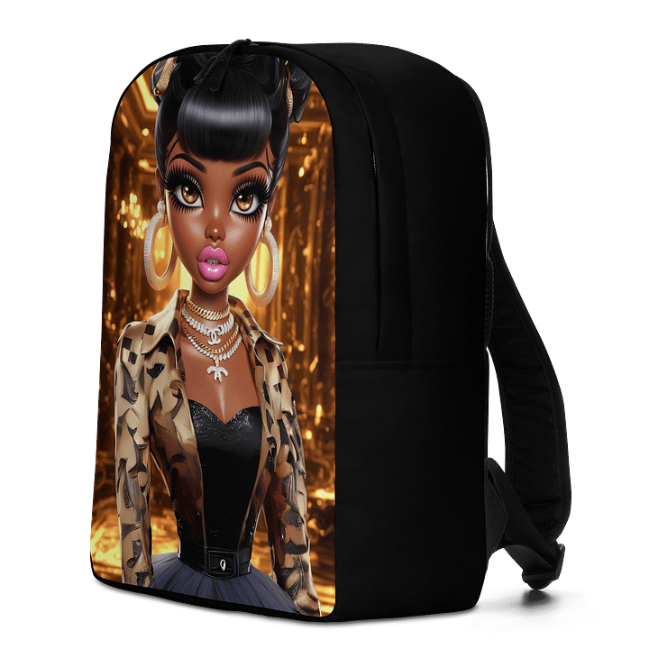 Luxurious Black Woman All-Over Print Backpack product image (2)