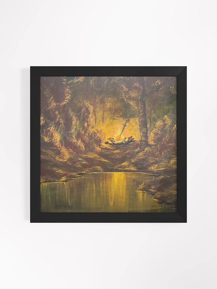 Framed Campfire Print product image (1)