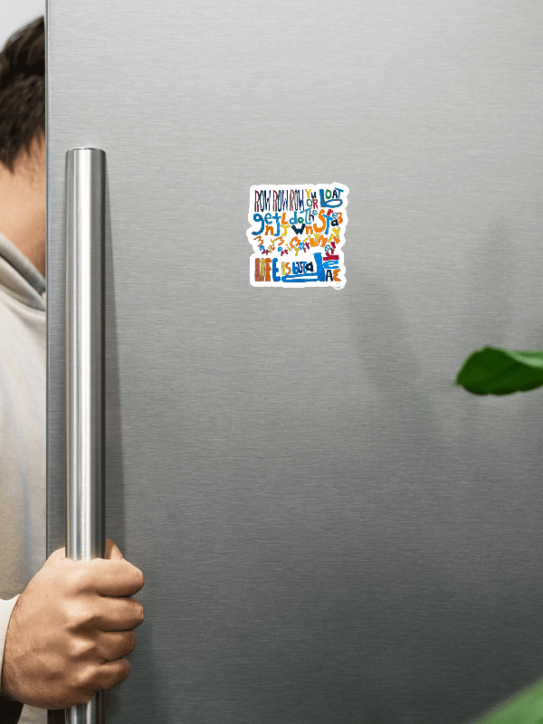 Row Row Row Your Boat Magnet product image (2)