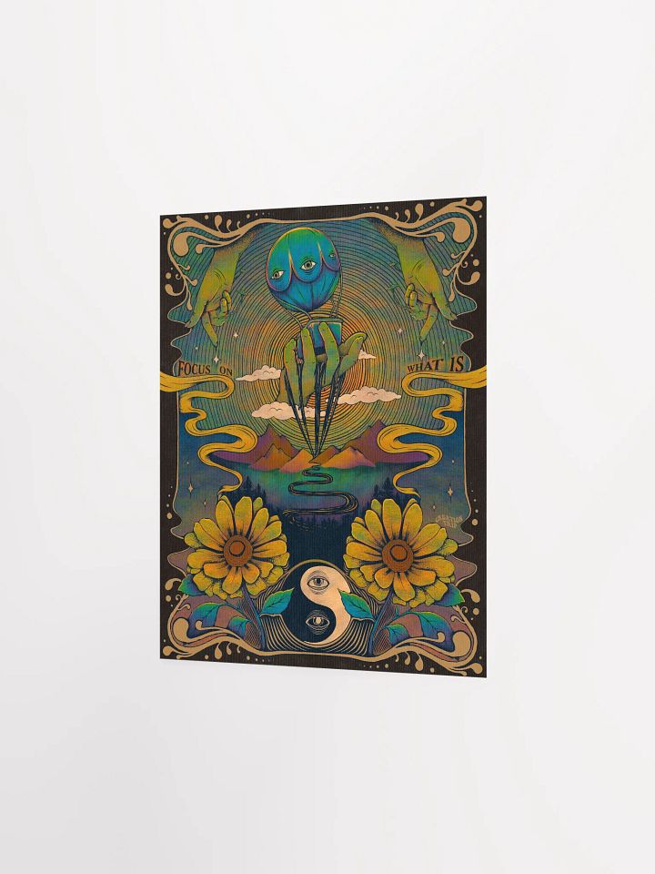 Matte Poster - Focus On What Is product image (1)