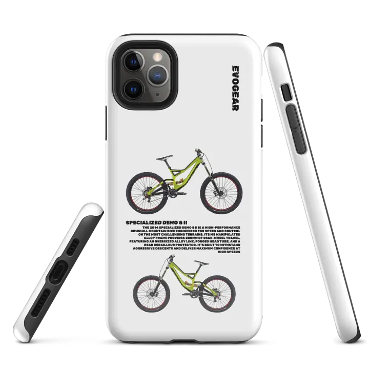 White Specialized Demo 8 II 2014 iPhone Case product image (5)