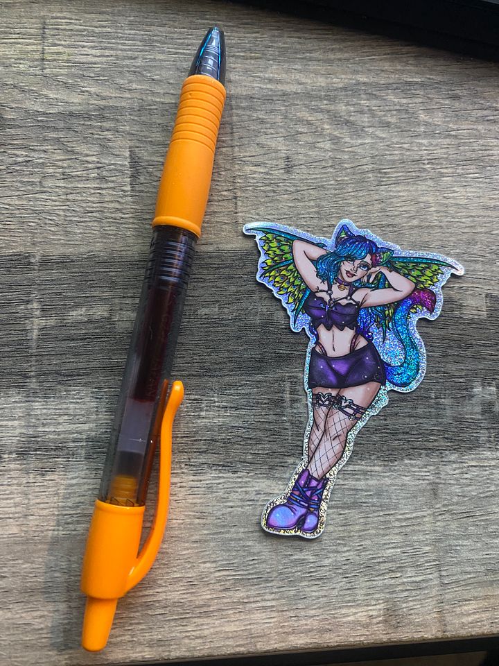 Jemini Die Cut Sticker | Pixie Dust / Glossy product image (2)
