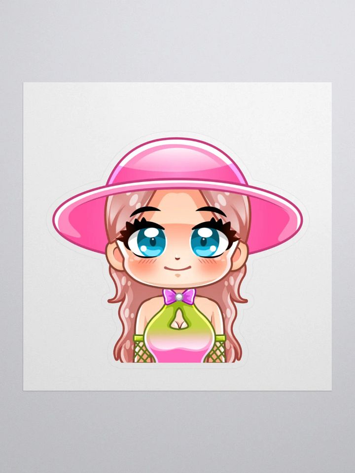 Alyssa_Plays04 (Smiling Mouth close) Png-tuber Sticker product image (3)