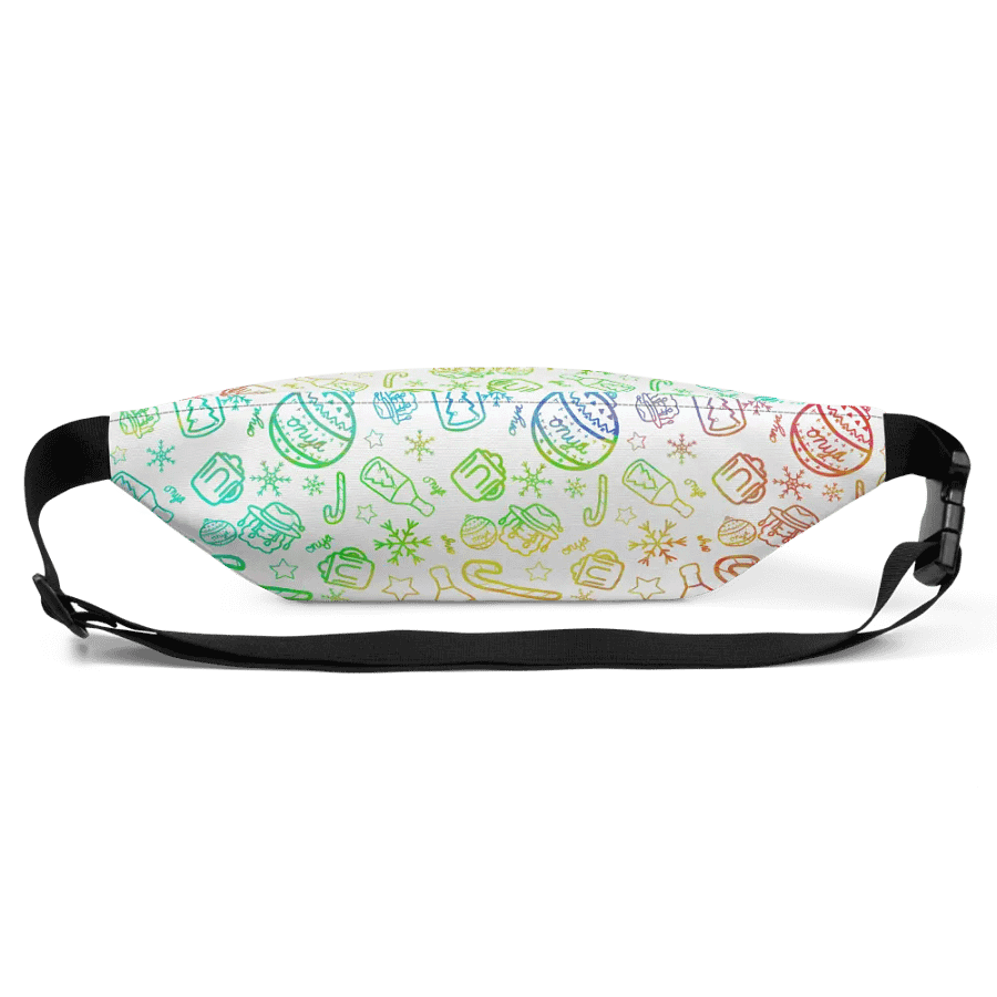 Limited Edition Christmas Rainbow Bum Bag Fanny Pack product image (3)