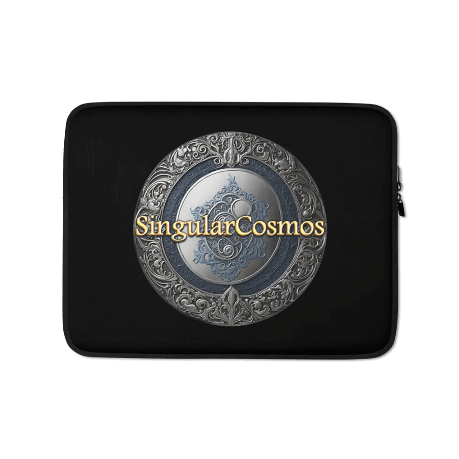 Singular Cosmos Black Laptop Sleeve product image (1)