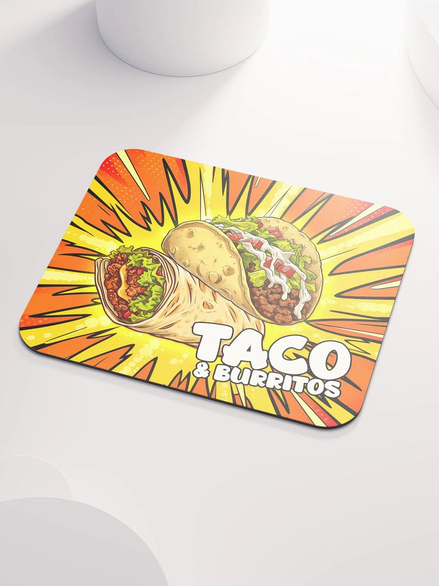Taco & Burritos Classic Mouse Pad product image (3)