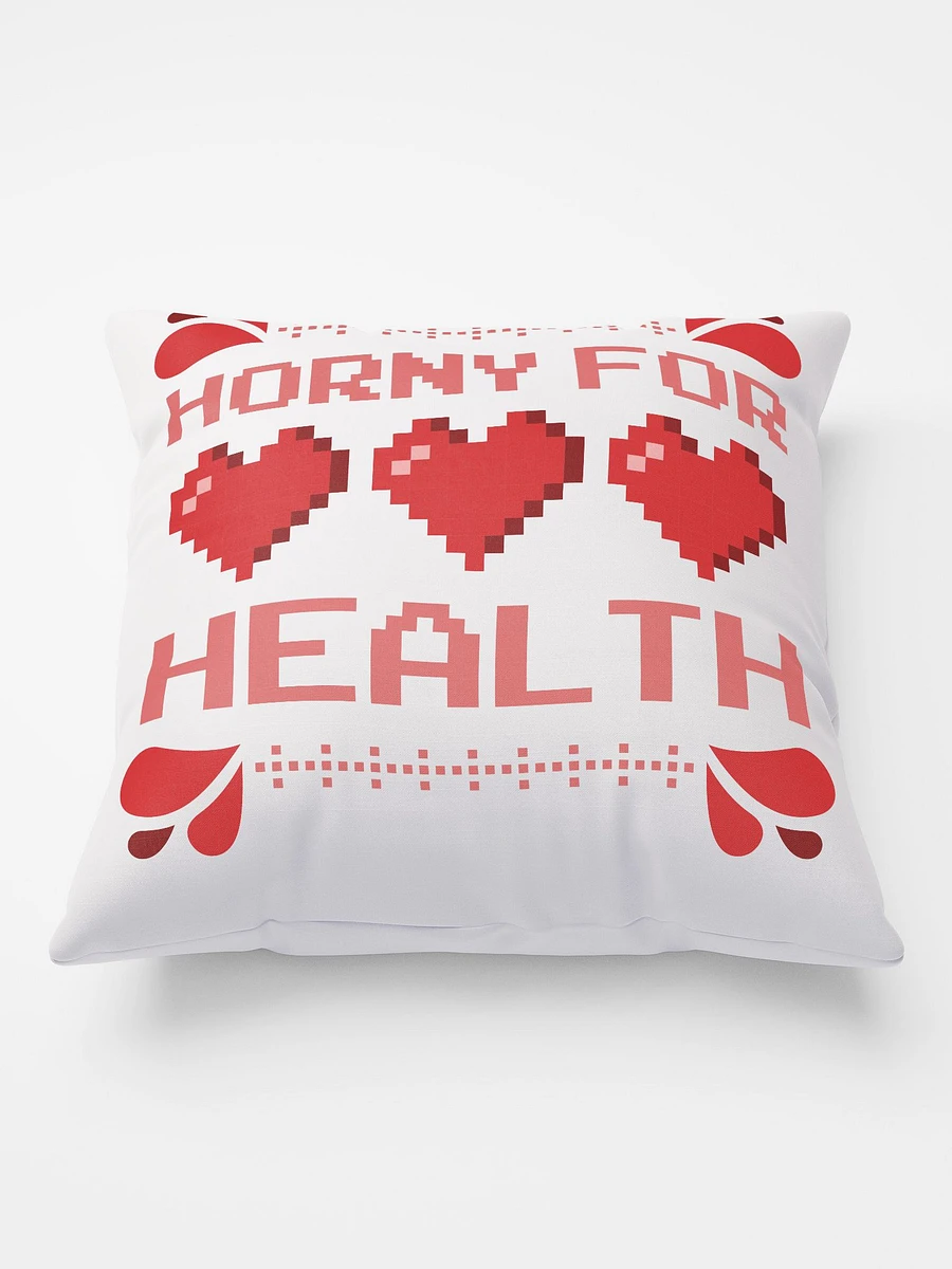 Horny for Health - Throw Pillow product image (1)