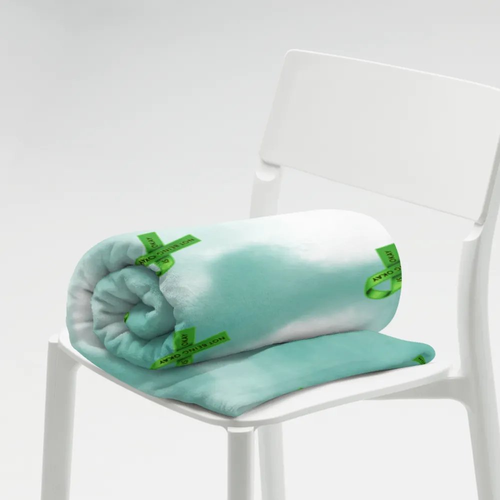 Green Ribbon Awareness Blanket product image (7)