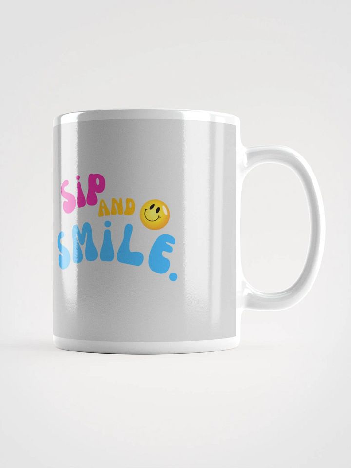 Sip and Smile White Mug product image (1)