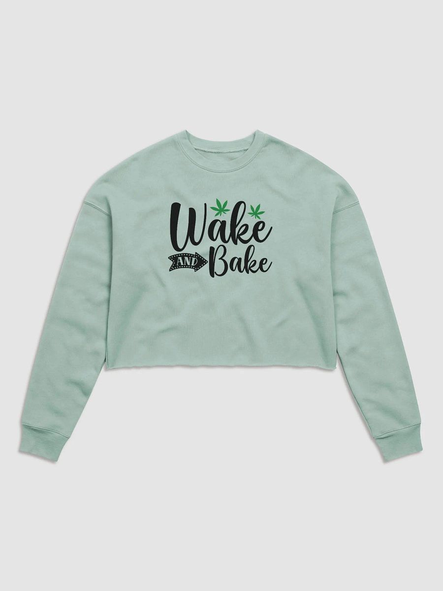 'Wake & Bake' Crop Sweatshirt product image (4)