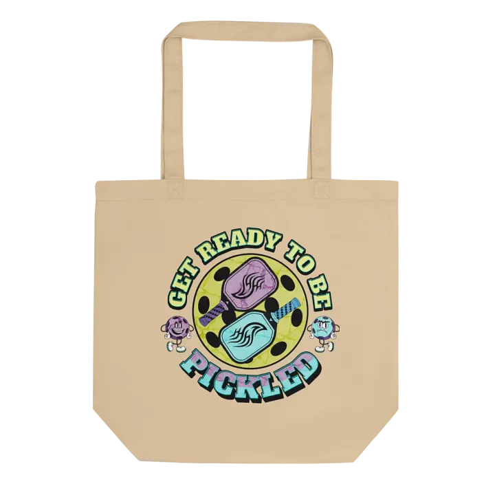 Get Ready To Be Pickled Pickleball Paddles Eco Tote product image (1)