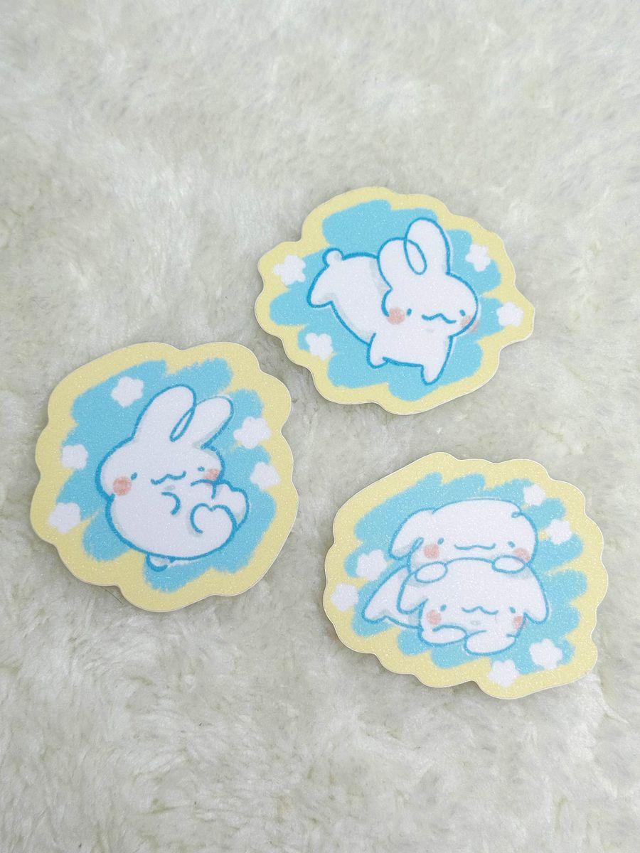 Doodle Bunni Glitter Sticker Pack product image (1)