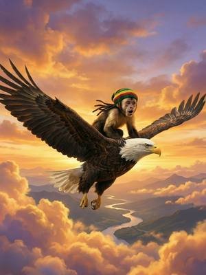 CAUGHT CHEATING🤥 #sidechick #rasta #monkey #funny #ai 