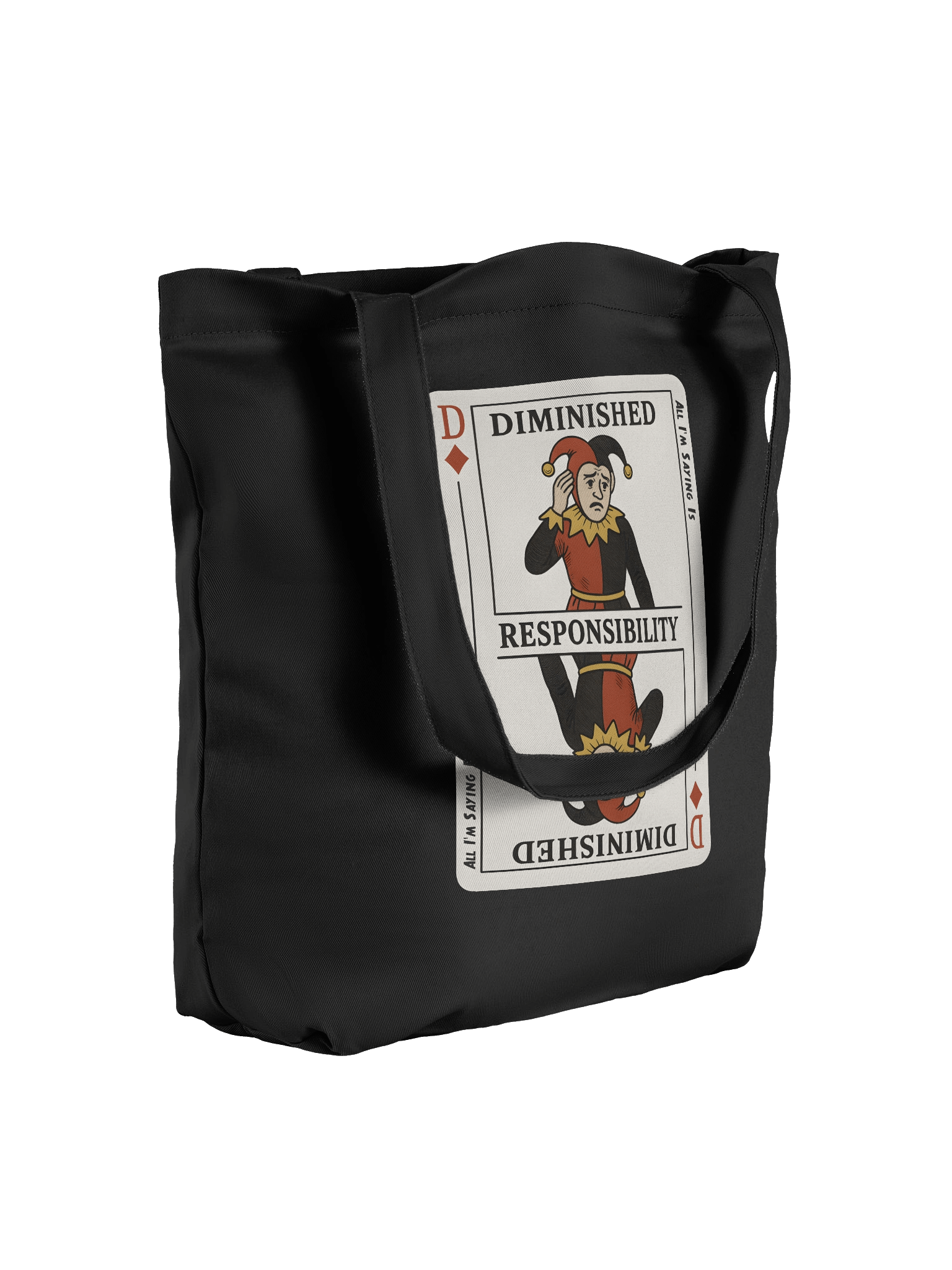 Diminished Responsibility Jester Tote Bag product image (4)