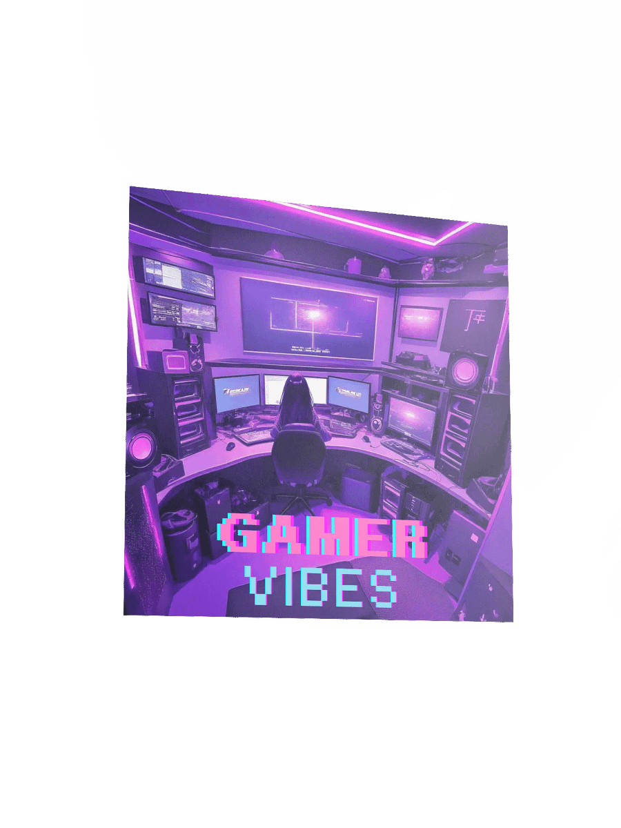 Neon Gaming Haven Poster product image (13)