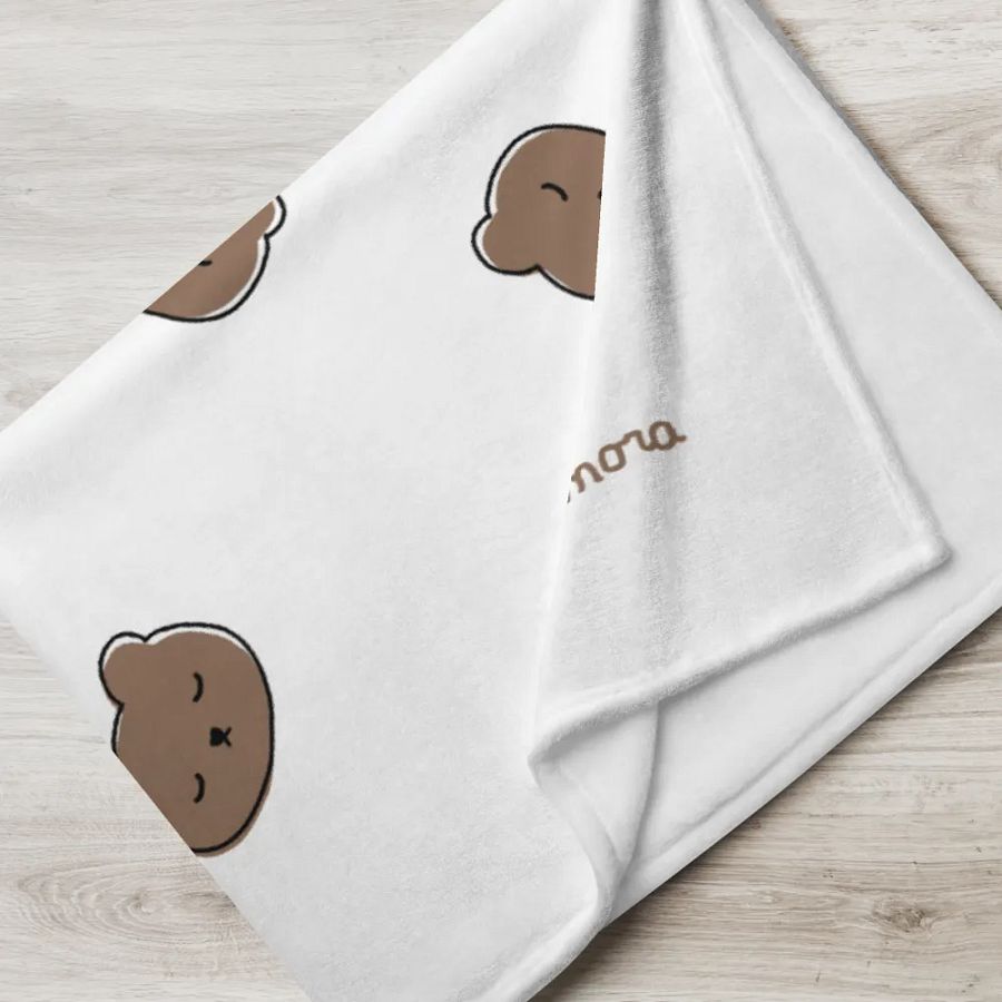 Sleepy Bear Throw Blanket product image (5)